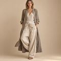 Women's Shirt and Wide Leg Trouser Set