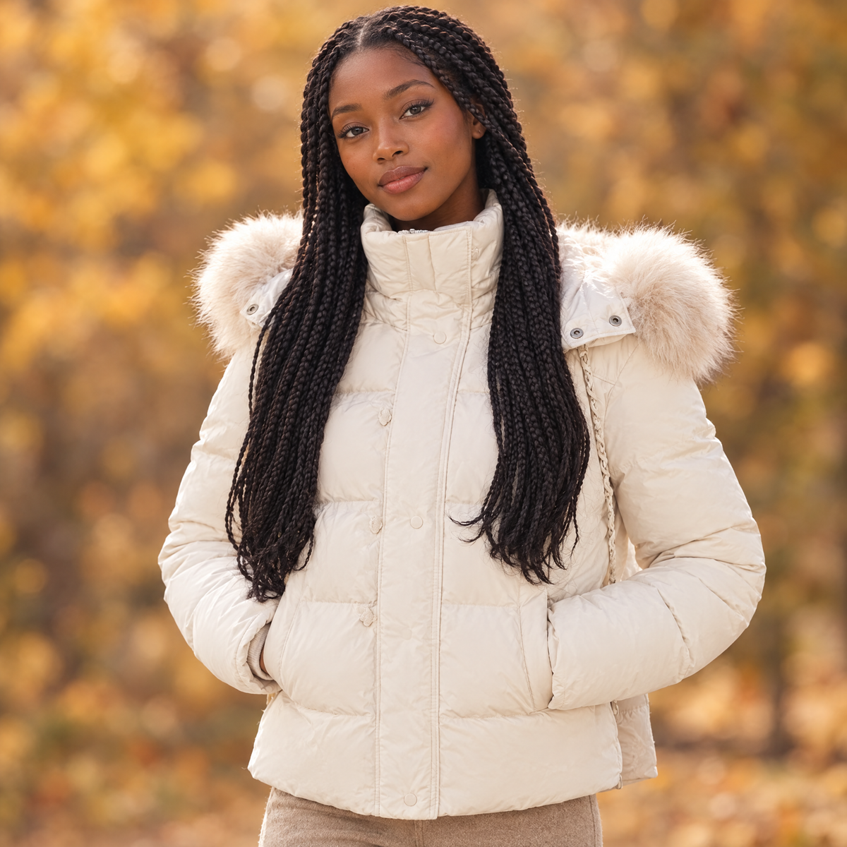 Women's Cotton-Padded Winter Jacket
