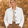Women's Faux Suede Short Jacket