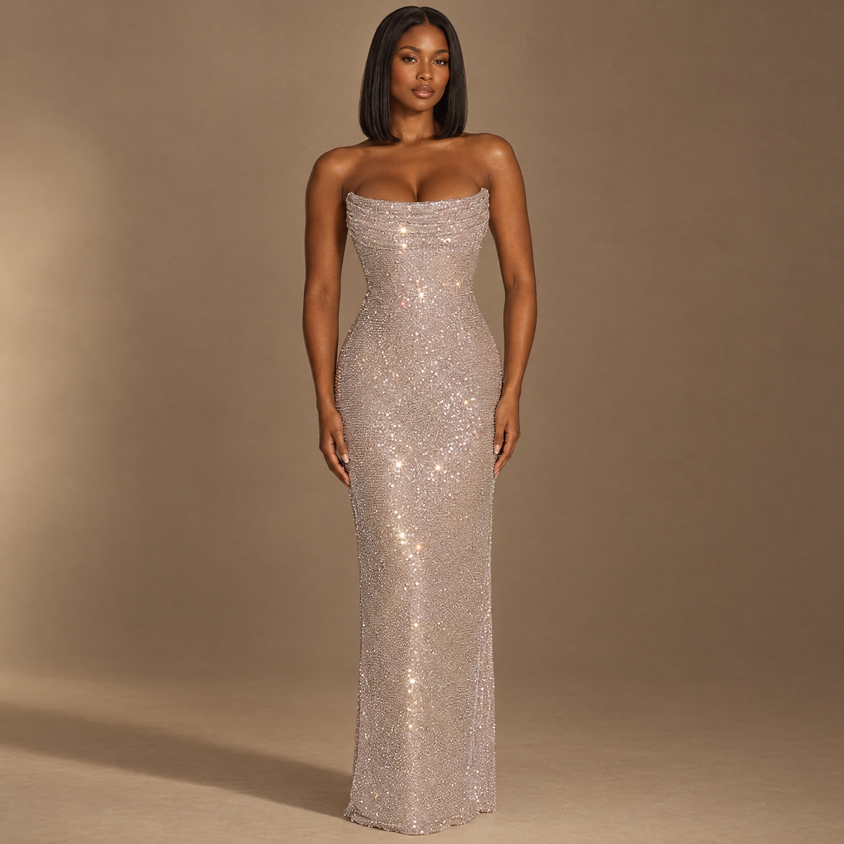 Women's Sequin Evening Dress