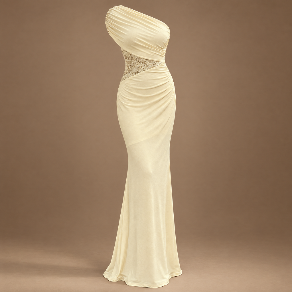Women's Lace Bodycon Maxi Dress