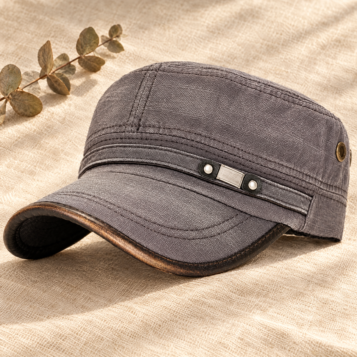 Cotton Flat Cap
