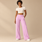Women's Wide Leg Sports Trousers