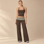 Women's Faux Two-Piece Yoga Set