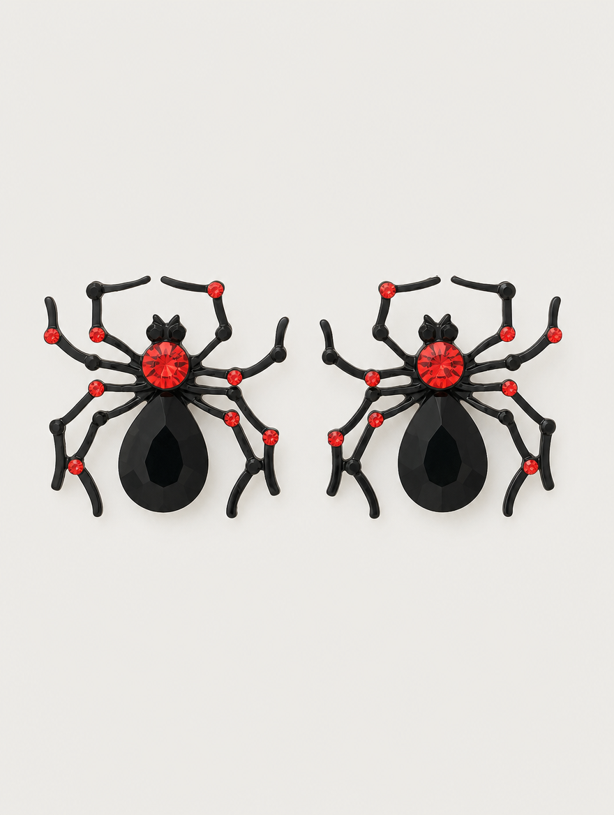 Double-Sided Wood and Acrylic Earrings
