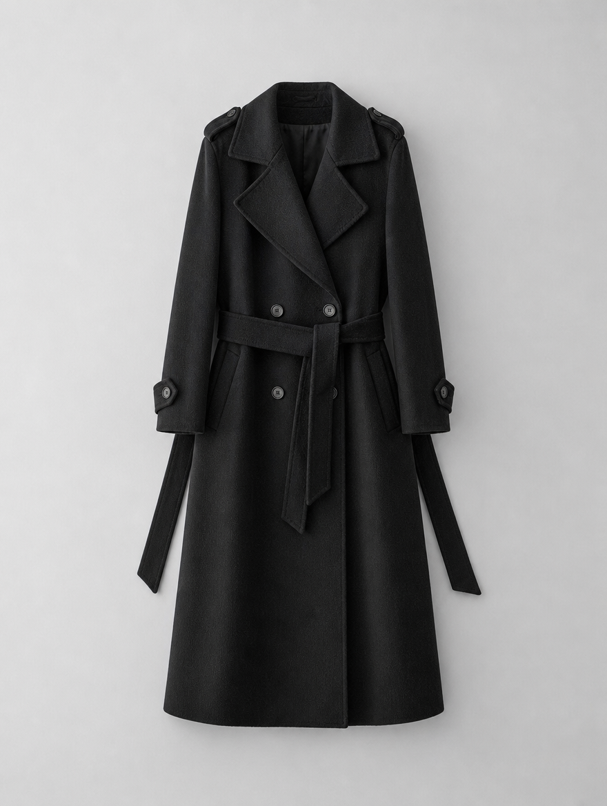 Reversible Wool Overcoat