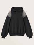 Women's Backless Mesh Hoodie