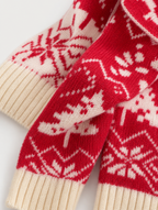 Reversible Knitted Winter Scarf