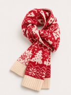 Reversible Knitted Winter Scarf