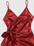 Women's Deep V Pyjama Set