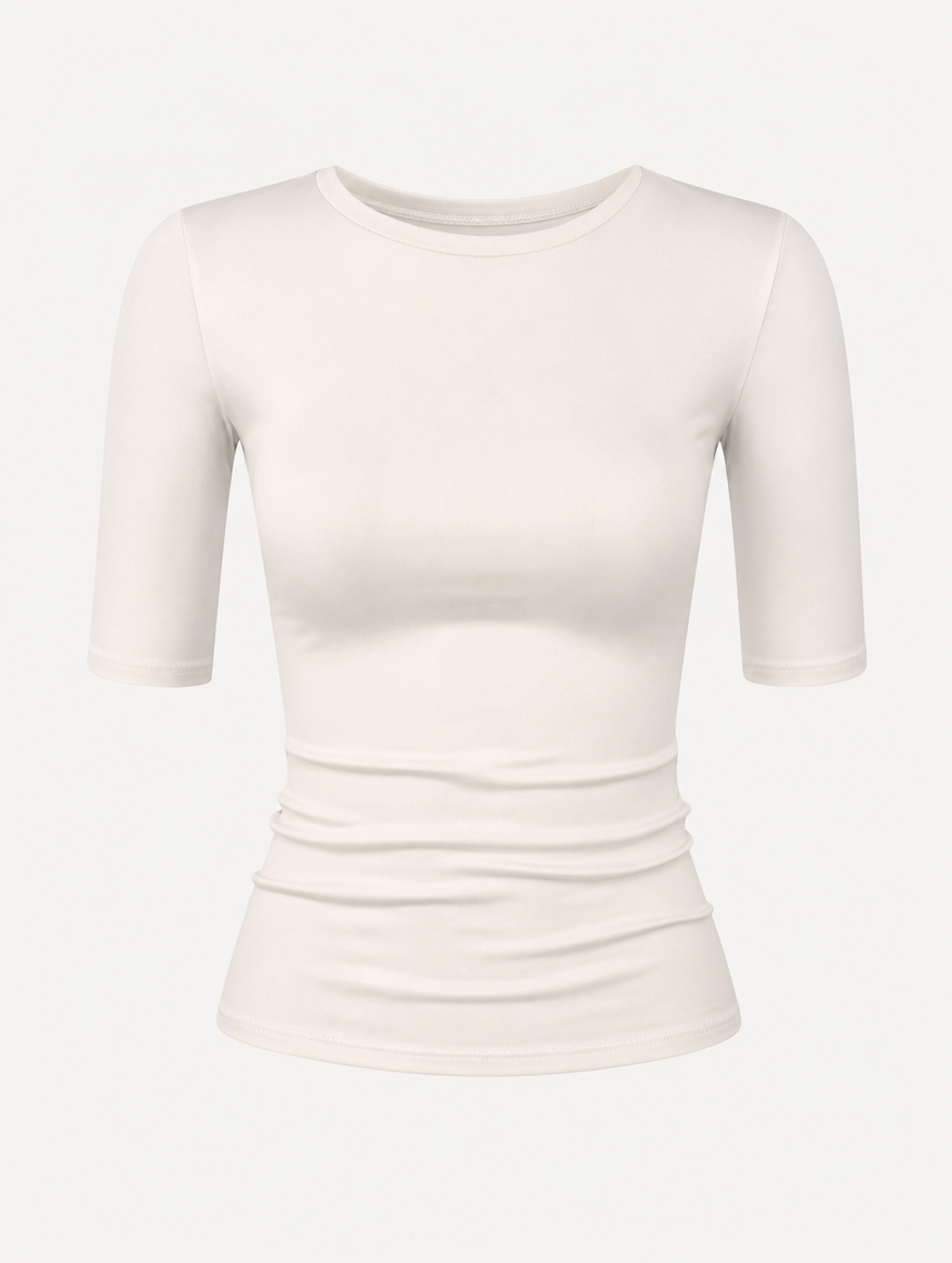 Women's Viscose Mid-Sleeve T-Shirt