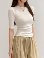 Women's Viscose Mid-Sleeve T-Shirt