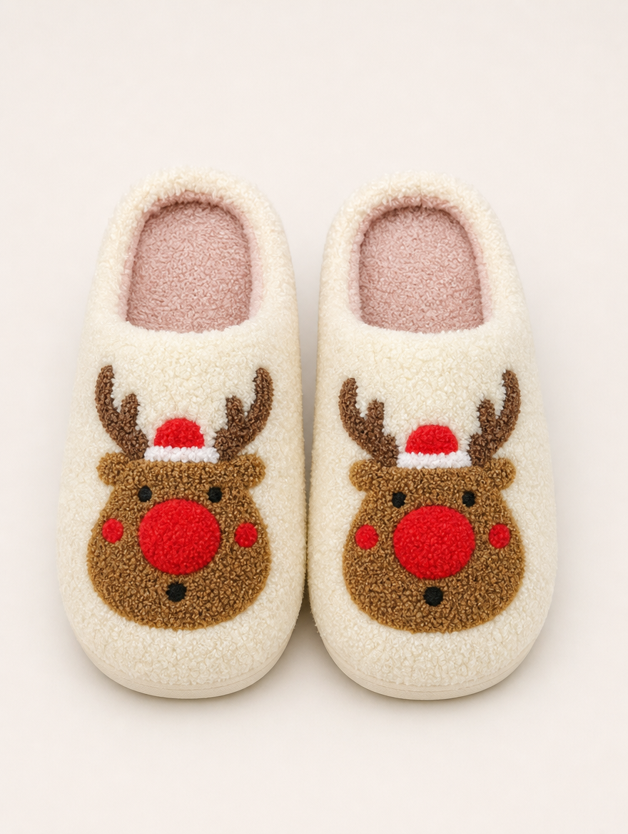 Plush Indoor Slippers