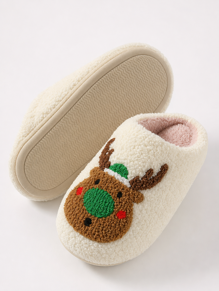 Plush Indoor Slippers