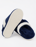 Faux Fur Lined House Slippers