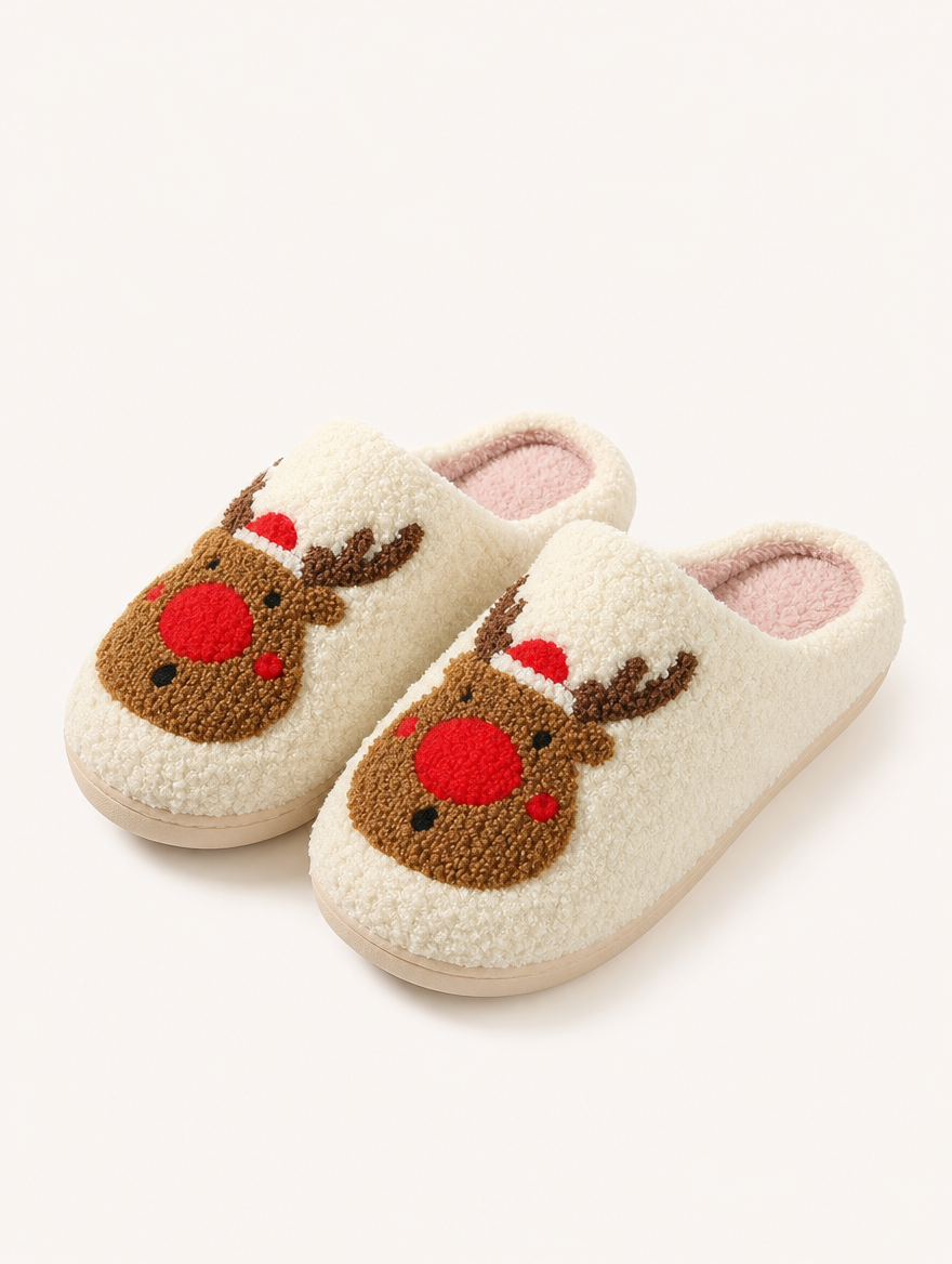Plush Indoor Slippers