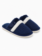 Faux Fur Lined House Slippers